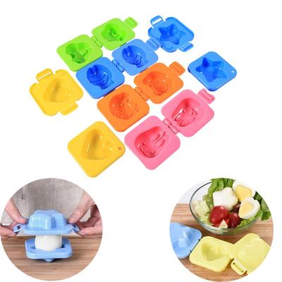 6 Stück Eierform mit Cartoon-Motiv, Kochutensilien