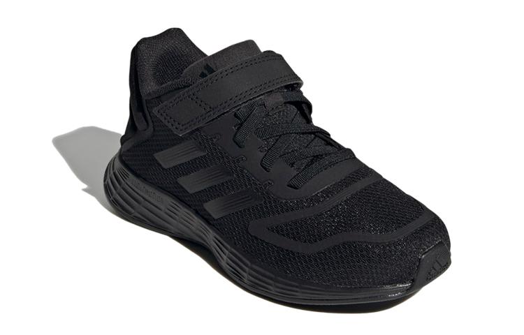 adidas Duramo 10 EL K Fabric Comfortable Abrasion Resistant Low Top Kids' Running Shoes Black Kids' GZ0637