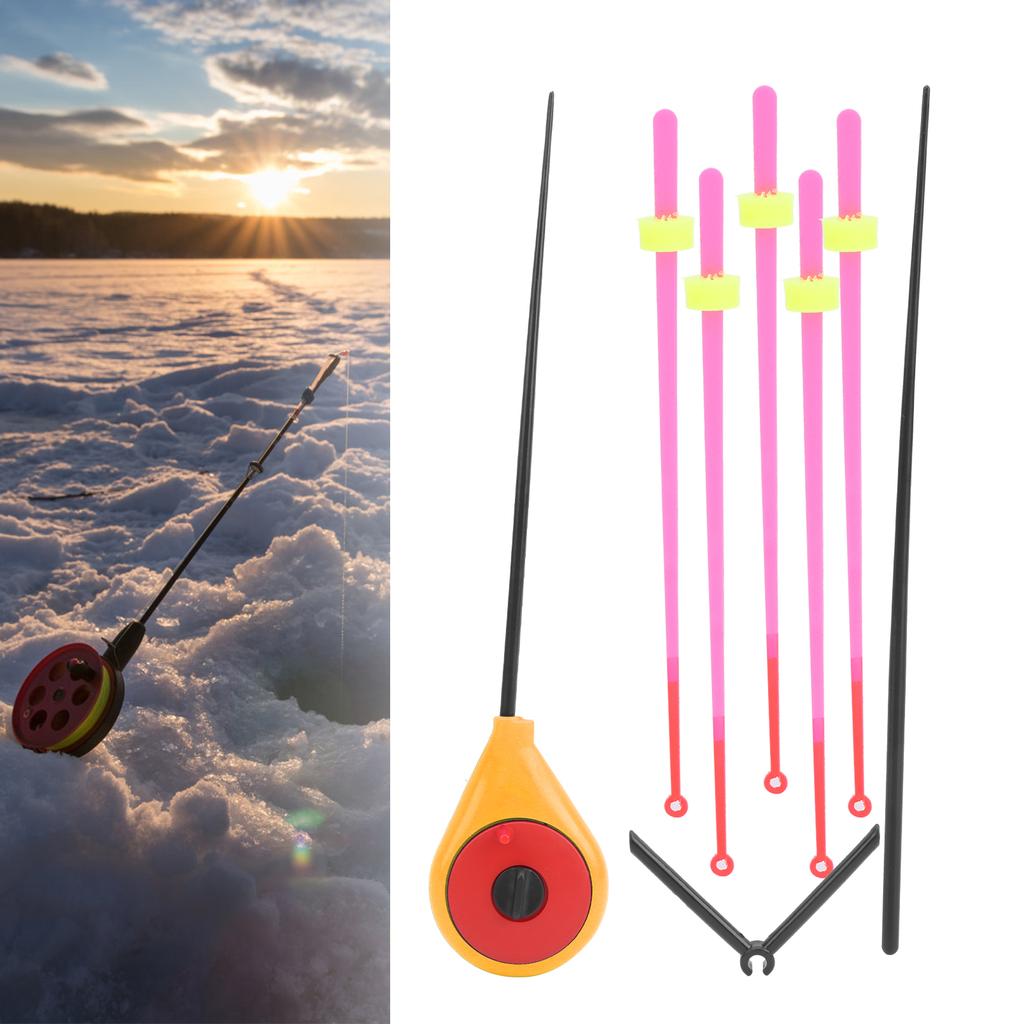 Mini Winter Eisangelrute Angelrute Vorderes Spitzenteil Verlängerungsstück Angelzubehör Kit 14CM