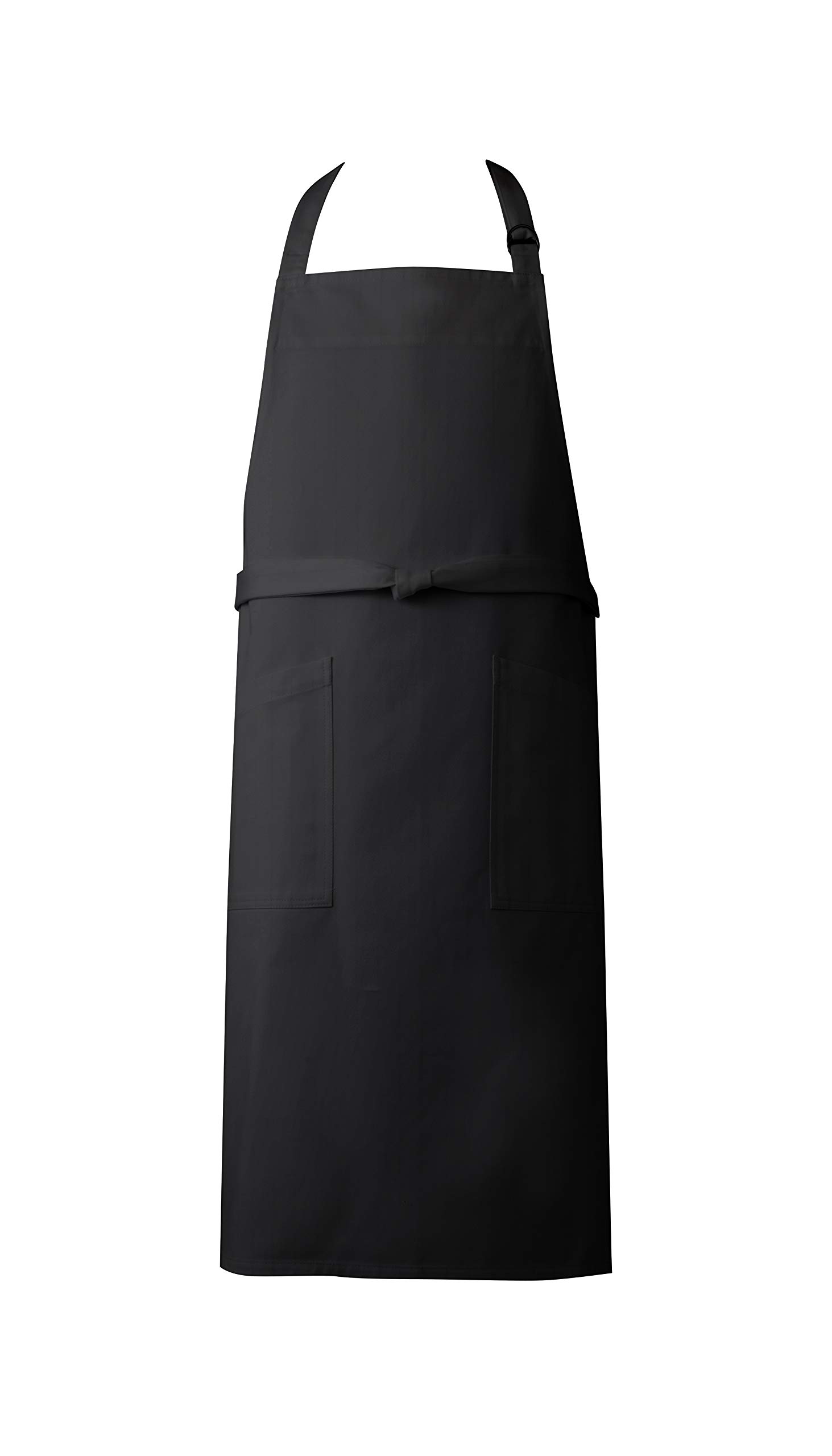 

KOEI Made in Japan Neck Bib Length Water Thick and Heat KE90 Apron, 90cm, Repellent, Antistatic, Resistant, Unisex, (Black) чёрный