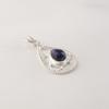 Sodalite Gemstone 925 Sterling Silver Statement Pretty Pendant 1.40" For wedding Gift PP-19-19