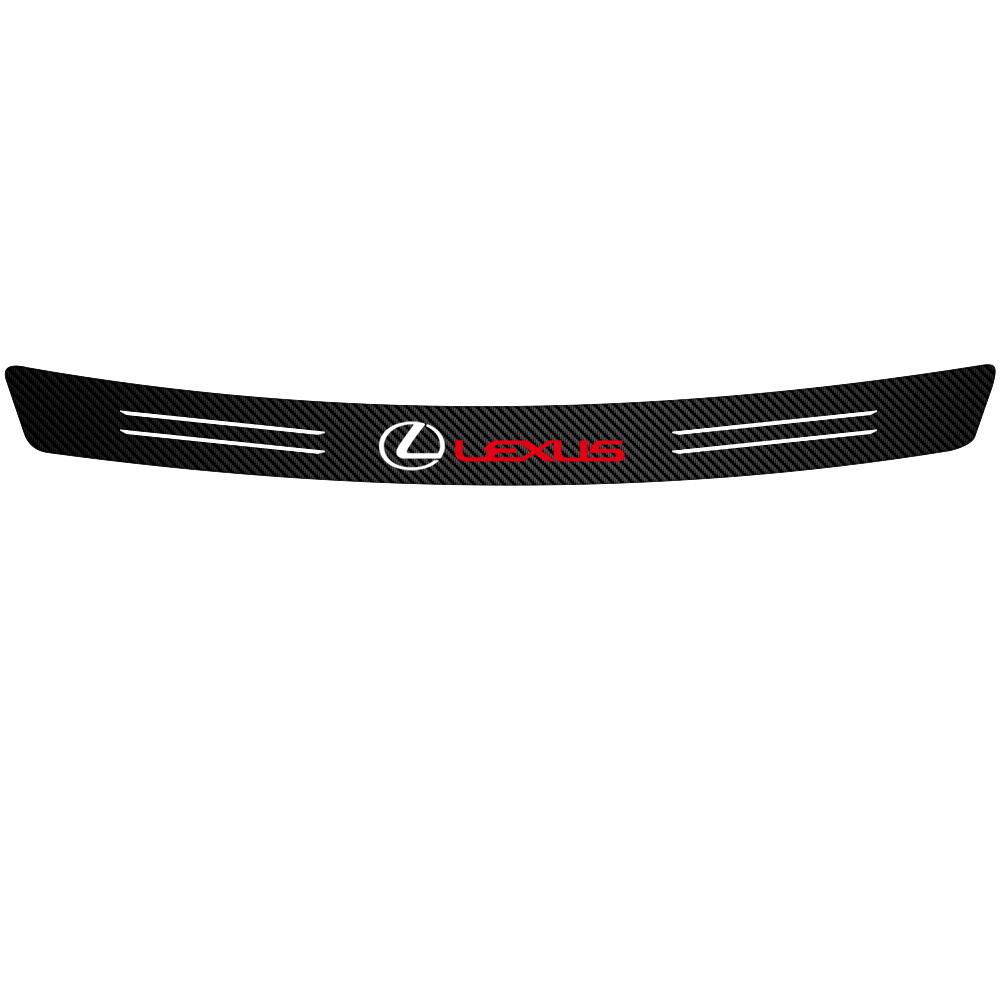 Car Rear Bumper Trunk Guard Protected Sticker For Lexus CT200h NX300h RX300 F Sport IS RX NX ES LS GS UX LX LC RC GC IS250 IS300