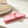 Cake Decorating Tools 3PCS Curve Auxiliary Tools, Lightweight PLA Support Topper Stand Stakes, Ruffle Stencils for Kitchen Baking Supplies Display