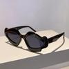 Vintage Brand Designer Irregular Wave Sunglasses Women Sun Glasses For Men Popular Punk Fashion Luxury Funny Cute Shades UV400