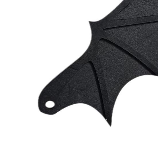 Bat Wings Wooden License Plate Accessory Universal Gothic Car Decor for Car License Plate Halloween Wall Party Decor