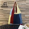 2023 Stylish Retro Knitted Shoulder Bag - Versatile Large Handheld Women's Tote