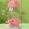 PET Automatic Bird Feeder Transparent Parakeet Food Bowl New Parrot Feeder  Cage Use