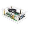 Raspberry Pi 5 Acrylic Case with Cooling Fan