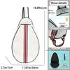 Lightweight Single Shoulder Racket Bag for Badminton, Tennis, Table Tennis, and Pickleball