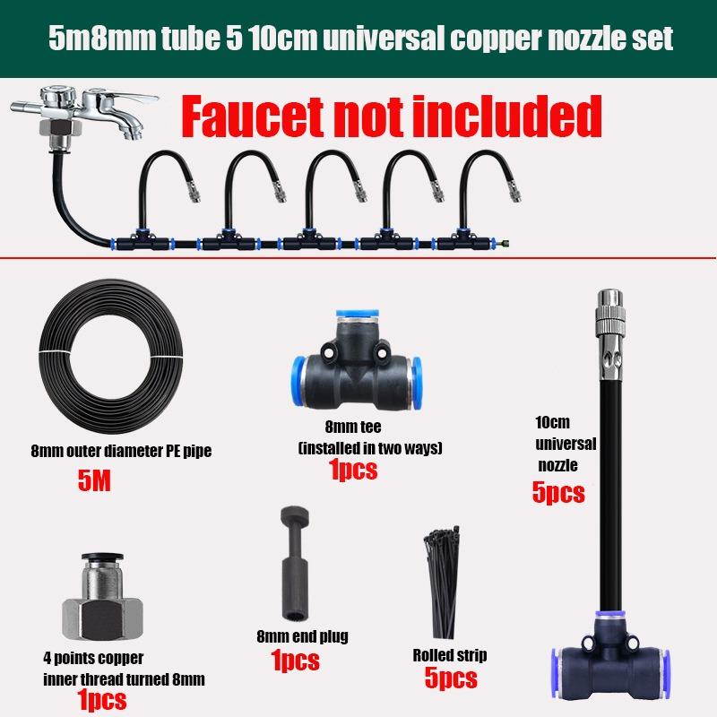 

Universal spray head atomized watering garden garden automatic flower watering tool