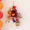 Festive Red New Year Gourd & Flower Hanging Decoration for Spring Festival