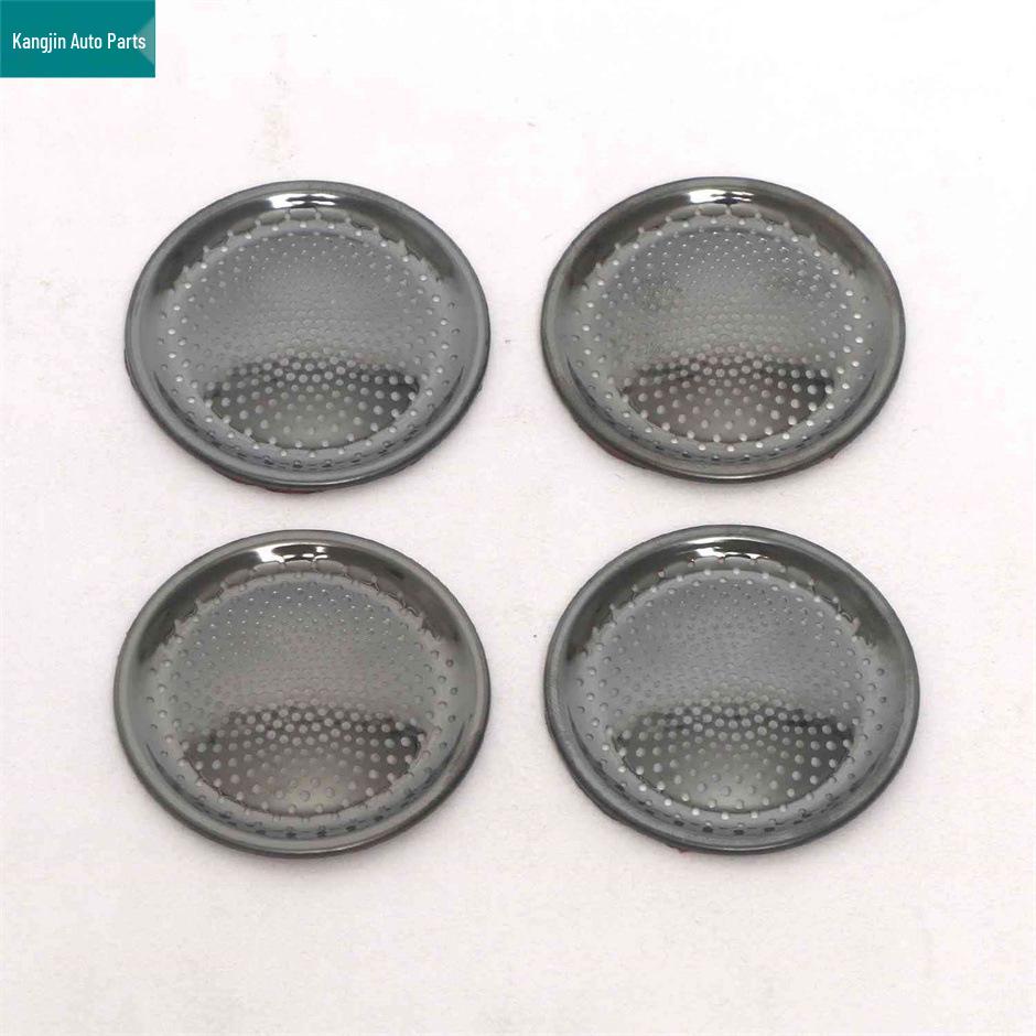 Black Titanium Interior Kit for BYD Yuan PLUS 2022: Door Panel, Speaker Grille, and Reading Light Cover
