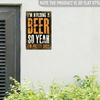 Vintage Metal Sign 8x12 Flat Beer Quote Bar & Man Cave Decor