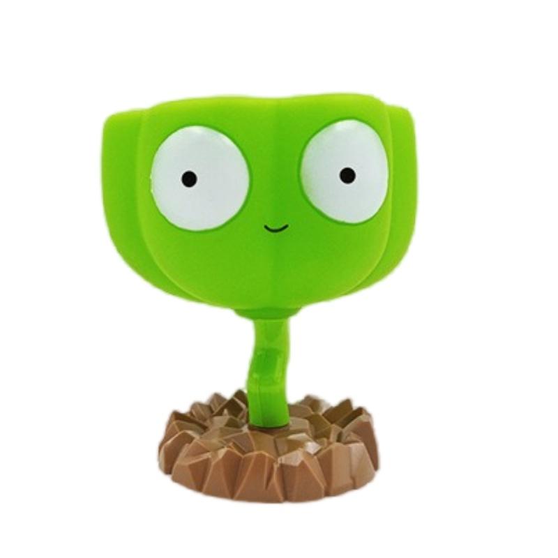 Plant Vs. Zombie Toy Olive Machine Gun With Pea Clip And Corn Shooter Accessories