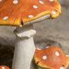 Garden Toadstool Yard Sculpture Outdoor for Lawn, Courtyard