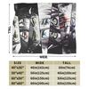 Attack On Titan Blanket Quality Super Soft  Throw Blanket Winter Decorative Couch Chair Sofa Bed Funny Bedspread