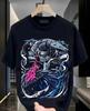 Jinx Arcane T-Shirt Japanischer Anime Cartoon Jinx Arcane Grafik T-Shirt Alle Größen