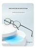 Small Oval Myopia Glasses: Anti-Blue Light, Lightweight, Retro Style for Small Faces and Women