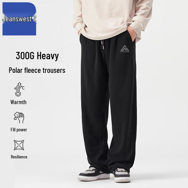 

Мужские джинсы Jeanswest T8035 с флисовой подкладкой, прямого кроя, зимние повседневные брюки XL