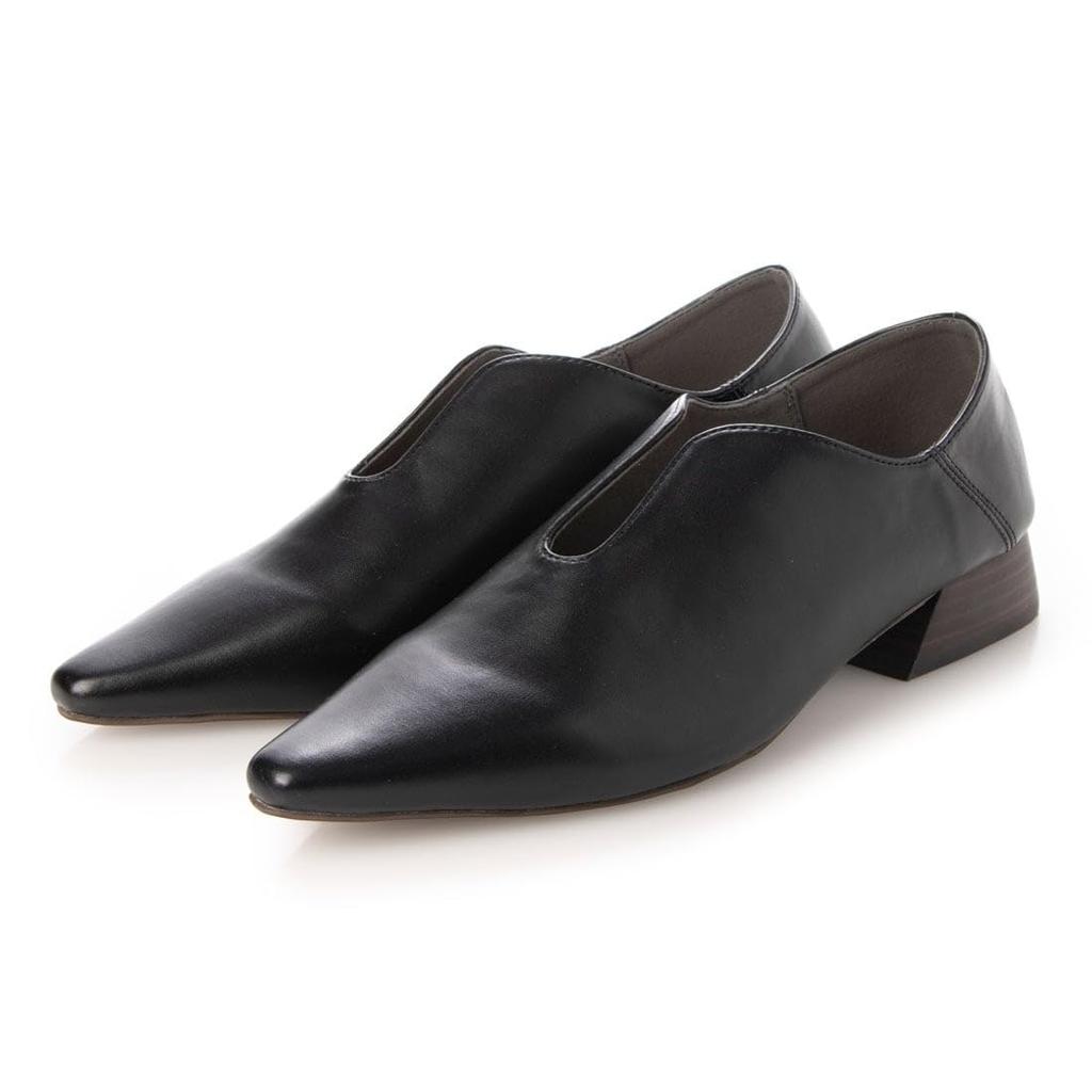 Evol Women's Wave V-Cut Pumps IU5032 IV 22.0 Cm