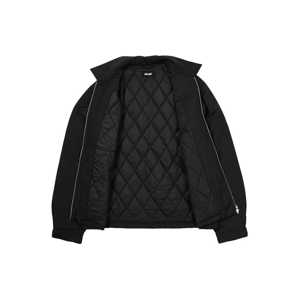 Palace Mechanic Jacket Black Logo Label Collar Jacket Men Jacket P23JK015