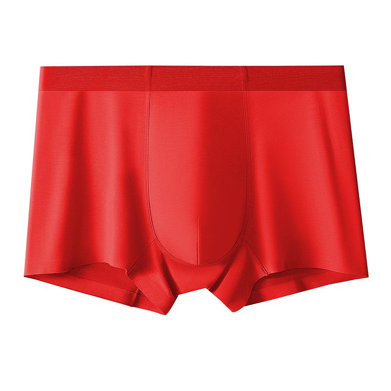Men's Color Block Modal Underwear: Comfortable, Breathable, Antibacterial Seamless Boxer Briefs for Summer