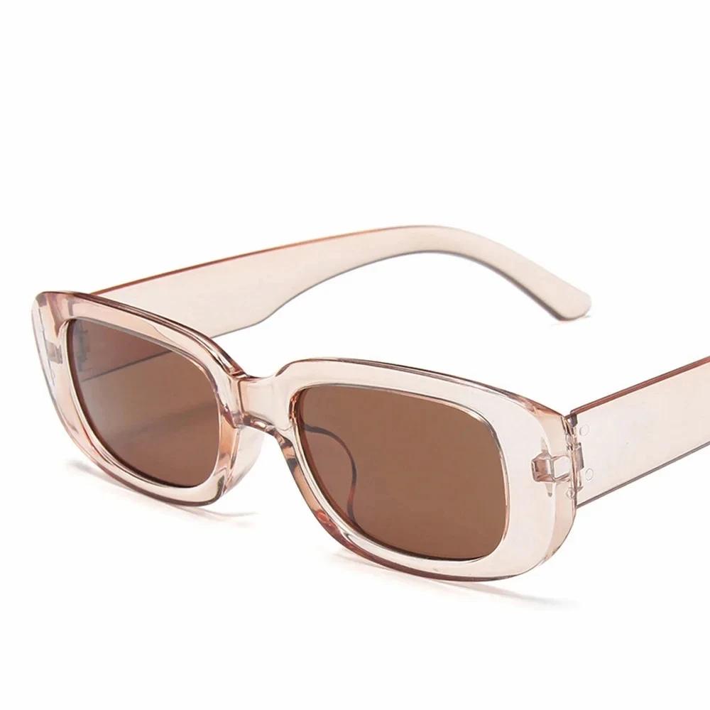 Small Rectangle Sunglasses Women Vintage Designer Square UV400 Anti-glare Shades Female Eyewear Fashion Sun Glasses