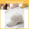Polyester Blend Cotton Baseball Cap With Embroidered Letters For Stylish Look