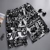 Shorts décontractés d'été hommes Shorts de plage respirants mode pantalons courts de sport confortables avec poches pour le surf plage Shorts à séchage rapide pantalons