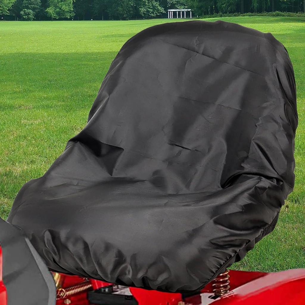 Lawn Tractor Seat Cover Weatherproof Riding Lawn Mower Seat Protection Full Coverage Tractor Part Outdoor Accessories for Farm