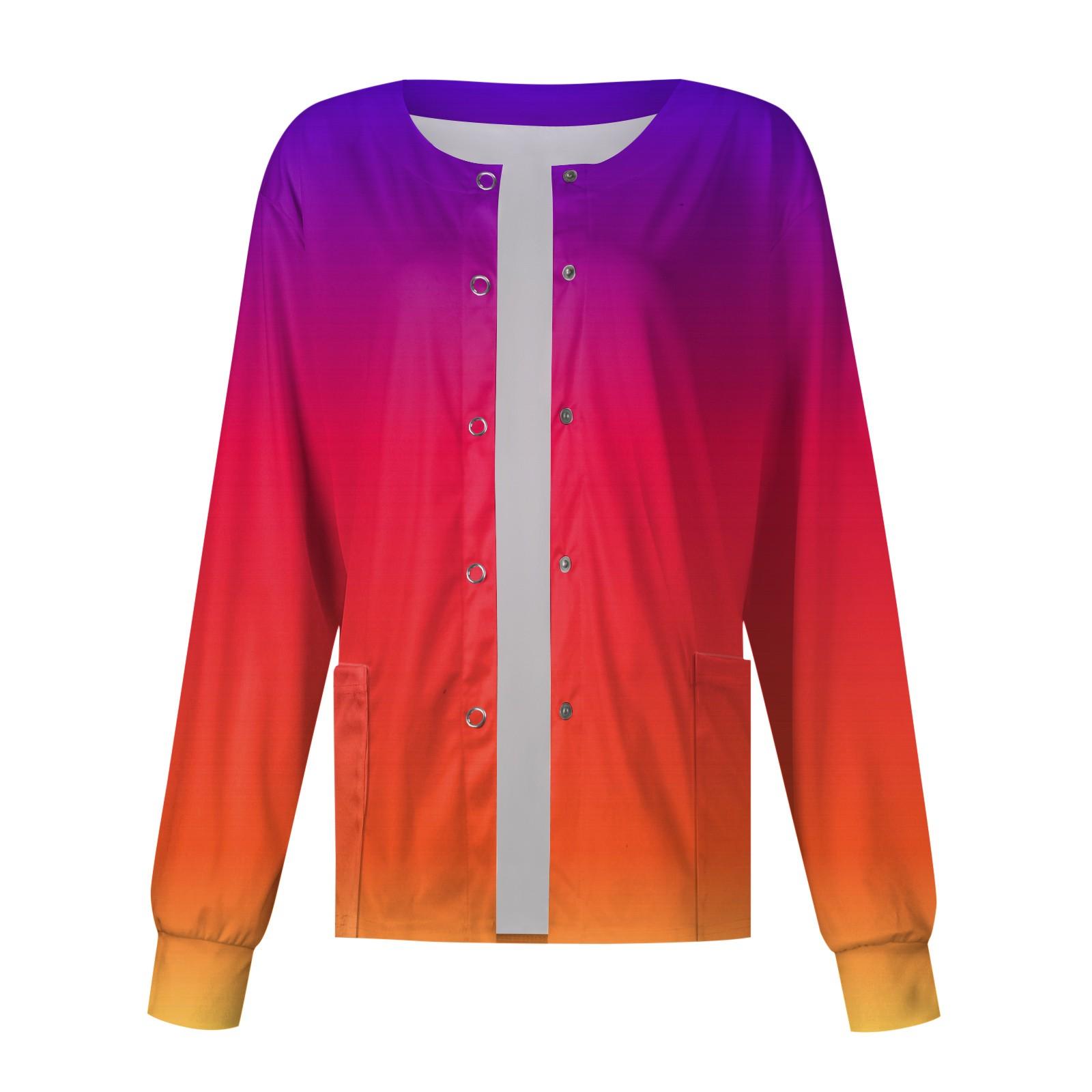 

Женский однобортный защитный комбинезон с длинным рукавом и карманом, рабочий воротник-стойка, кардиган, куртка, топ XXXXL красный