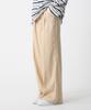 UNKNOWN PLANET Double-Pleat Slacks Beige