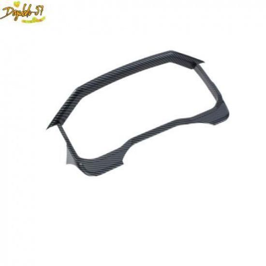 Carbon fiber Dashboard Cover Decor Frame Trim Fit For Toyota Tundra