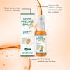 Foot Exfoliating Spray 30ml, Removes Dead Skin, Moisturizes, Softens Calluses, Smoothes Skin, Foot Care Spray