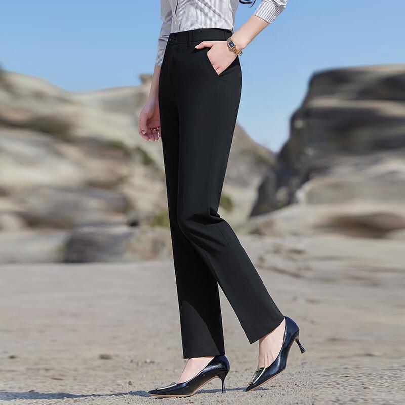 Unisex Lightweight Professional Straight-Leg Trousers