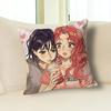 M-Mitsuki Koga Aya tgswiiwagaa Anime Celebrity Merchandise All-Match Printed Pillow Case Sofa Car Office Room