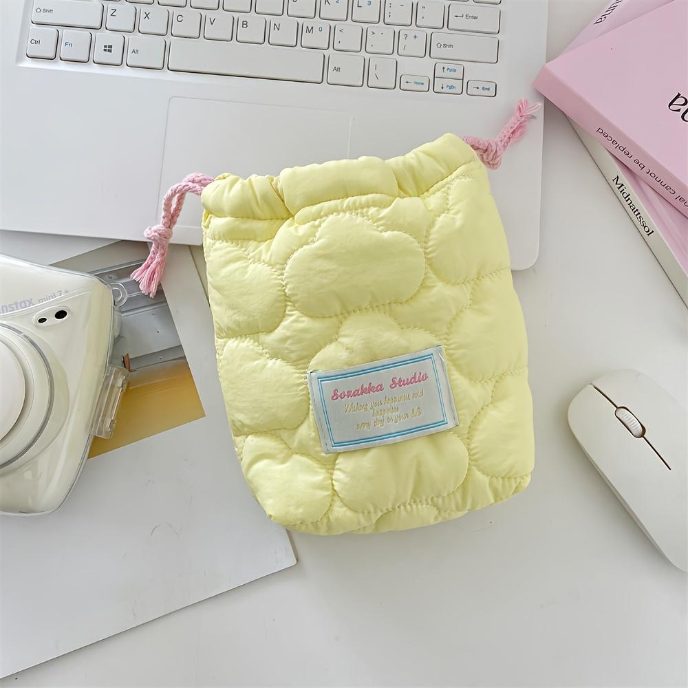 Drawstring Makeup Bag, Ccd Polaroid Storage Bag, Portable Travel Toiletry Bag, New Handbag, Dust-proof Small Bag