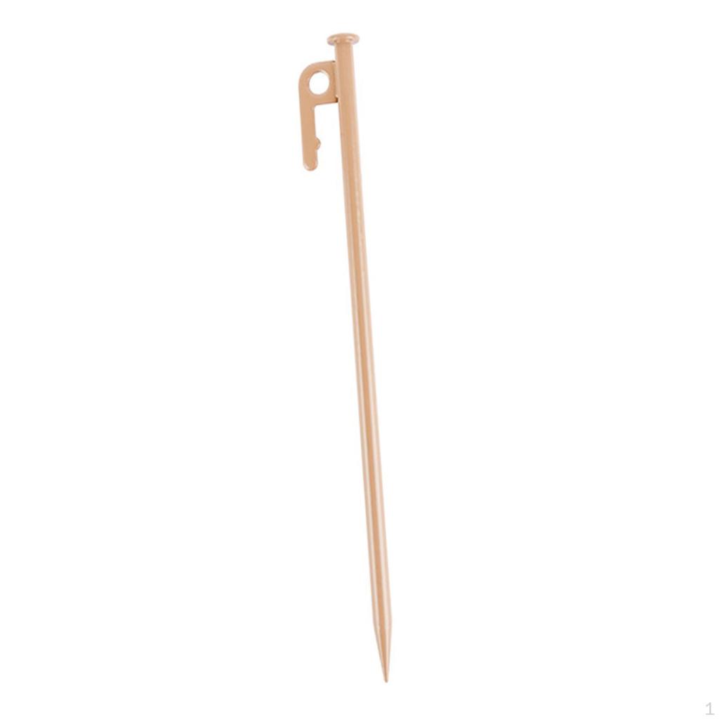 16" Steel Tent Pegs for Camping And Gardening