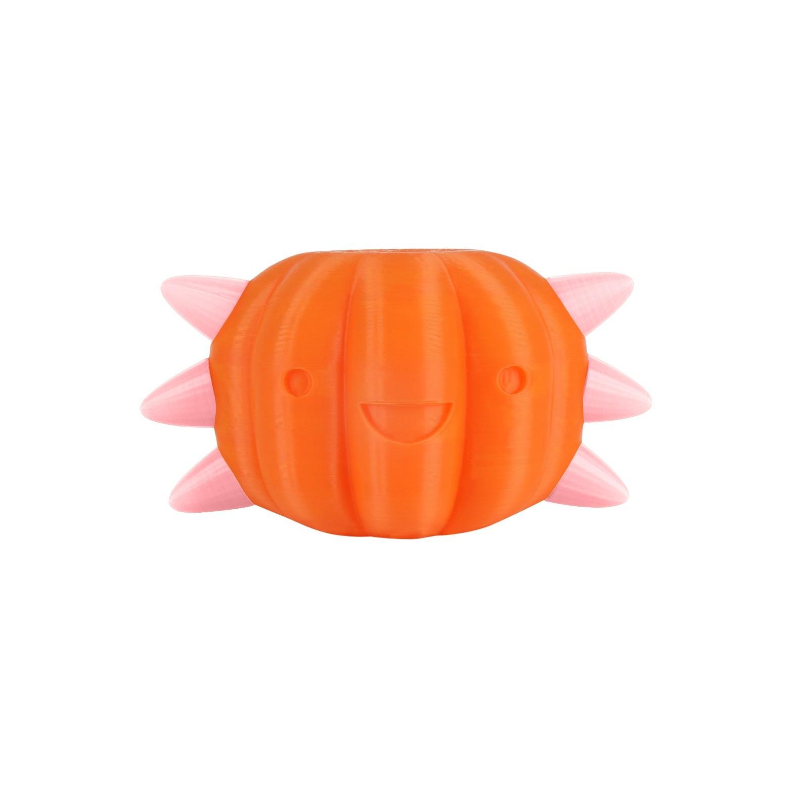 

3D-печать на Хэллоуин AxolotlPumpkin Супер Непобедимые Абстрактные Креативные Украшения AxolotlPumpkin Декоративные Для Взрослых И Детей One Size шафрановый