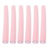 6 Pcs Foam Hair Rollers No Heat Gentle Long Lasting Curls Heatless Curlers for Long Hair Pink