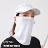 Half Face Mask Mesh Face Mask Uv Protection Neck Protector Summer Thin Sunshade Sports Windproof Cycling Mask