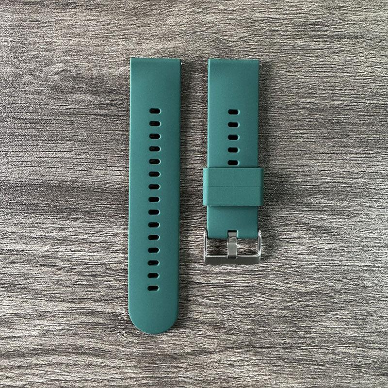 1 Stück 22 mm Ersatz-Silikonarmband Universalarmband Zubehör Hohe Qualität oder Samsung Active Smartwatch-Armband Huawei Watch