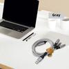 3 in 2 Fast Charging Cable Multi Usb Port Cord Type C Micro Charger Mobile Phone Wire For iPhone 14 13 12 Huawei Samsung Xiaomi