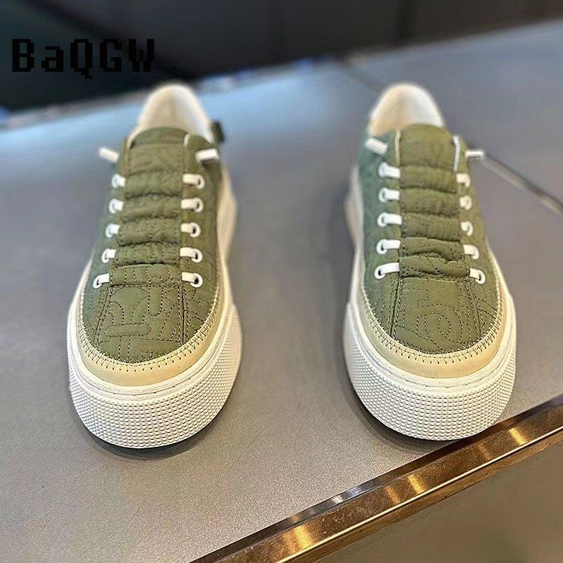 Fashion Korean Style Fashion Flat Walking Vulcanized Shoes Male Comfortable Sport Sneakers Men Korean Sneakers Casual Running Shoes Men