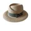 2024 Imported Raffia Top Hat Fashion Versatile Women'S Straw Hat Long-Term Spot Supply Factory Direct Supply Casual Versatile