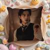 K-Kim Ji H-Hoon Pillow Case Pattern Printed Pillowcase for Living Room Sofa Cushion Cover & Bedroom Decor