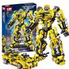LeWan LW7013-14 Wasp Car Transformer Robot Model Assembly Building Blocks Toy
