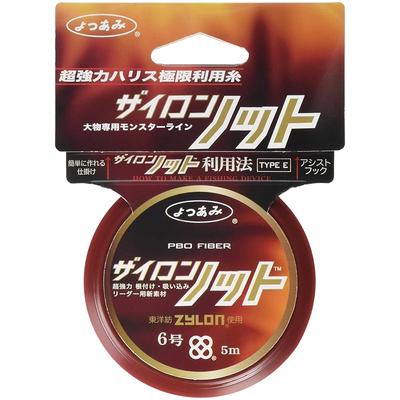 X-Braid Shock Leader Zylon Knot, Zylon, 5m, #40, Black