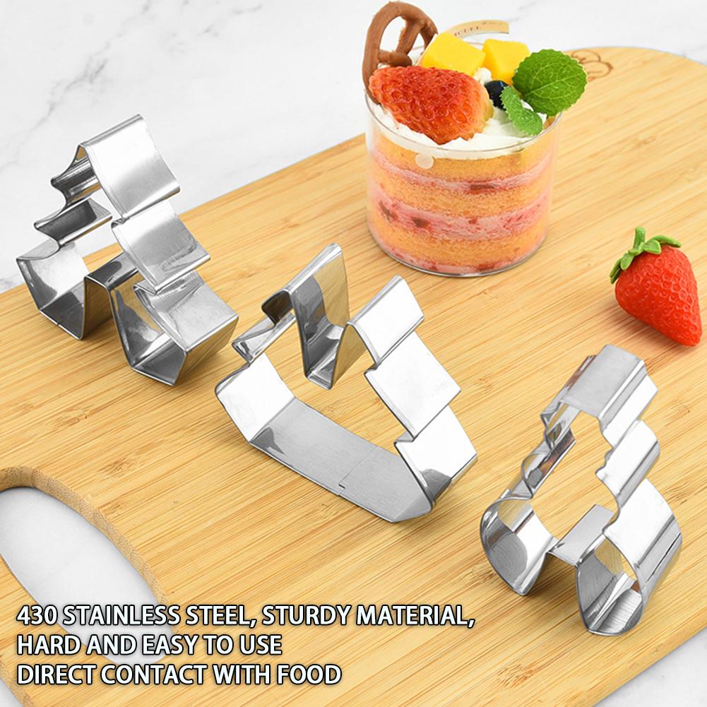 8pcs Cookies-Stencils Nice-looking Adorable Pastry Template For Home Cooking Tool