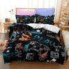 3d Digital Gamer Bedding Set Quilt Cover With Pillowcases Twin 2/3Pcs Video Game Comforter Cover Full Queen King Double Size